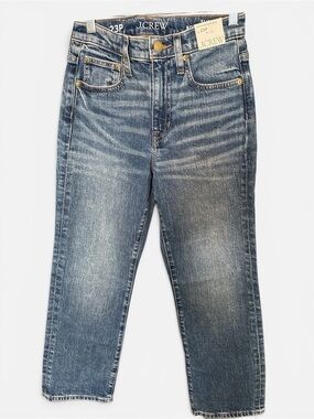 J.Crew Slim Boyfriend Jeans Petite 23P Medium Wash NWT